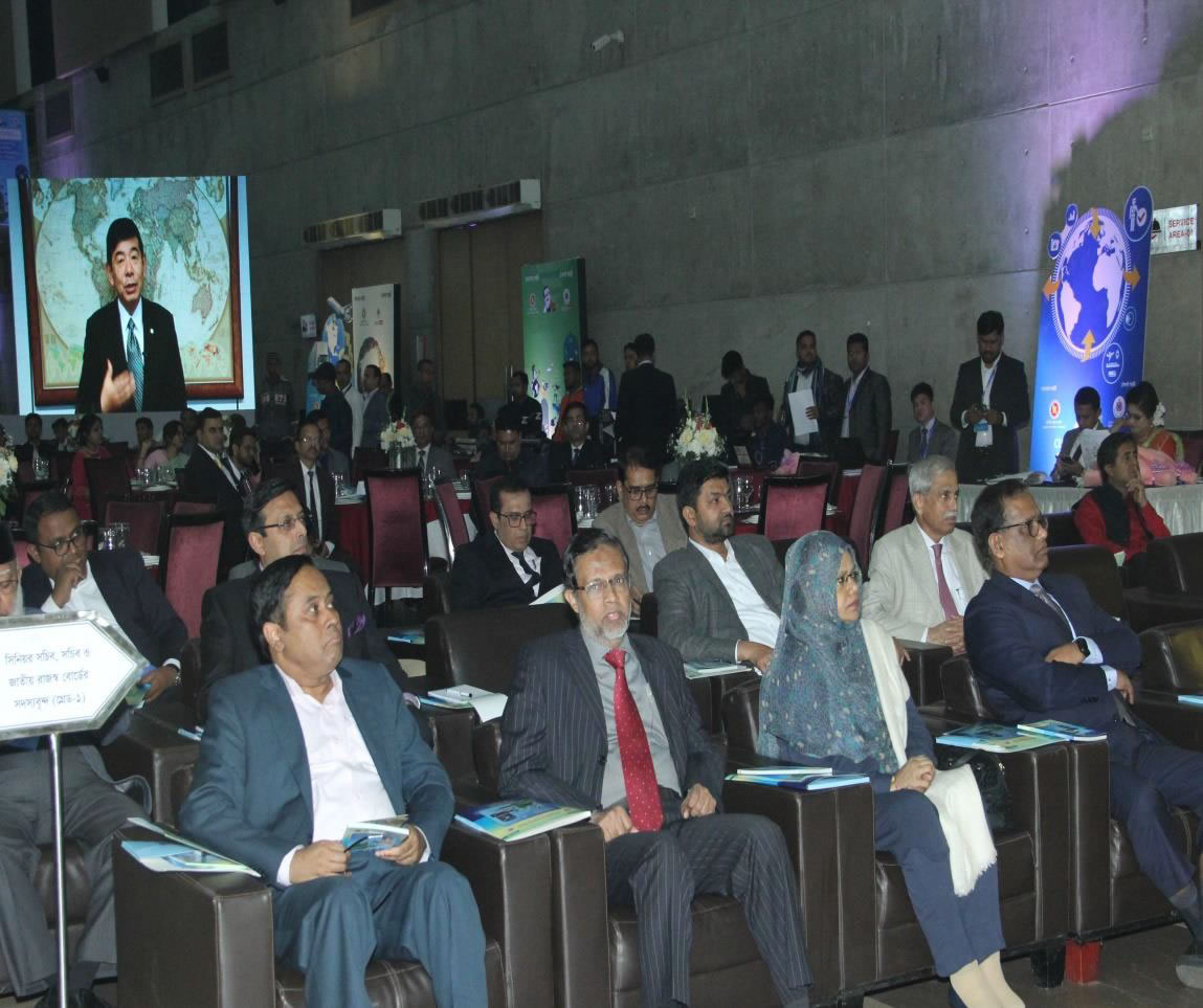 Audience watching the Audio-Visual message of WCO Secretary General